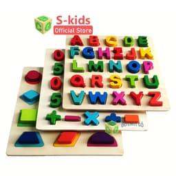 Thumbnail Bảng chữ cái cho bé học tiếng anh, tiếng việt S-Kids. Đồ Chơi Giáo Dục Mầm Non bằng gỗ cho trẻ em. 1