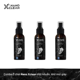 Thumbnail Xịt Khử Mùi Giày Nano Xclean Nano Bạc AHTC 50ml Khử Mùi hôi giày hôi chân, Diệt Khuẩn Giày Dép 4
