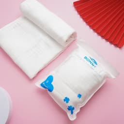 Thumbnail Khăn Tắm Sợi Tre 4 Lớp Bonny Mềm Và Thấm Hút Cho Bé 1