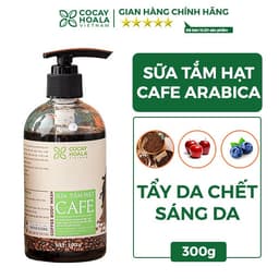 Thumbnail Sữa Tắm Hạt Cà Phê Cỏ Cây Hoa Lá, Làm Sạch Sâu, Tẩy Tế Bào Chết 300g 4