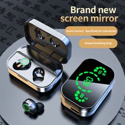 Thumbnail Tai nghe nhét tai không dây Vitog Yd03 Yd04 Tws 9D Bluetooth 5.3 tích hợp mi cờ rô giảm tiếng ồn màn hình 2