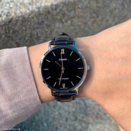 Thumbnail Đồng hồ nam dây da Casio MTP-VT01L-1B chính hãng 3