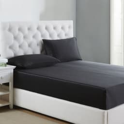 Thumbnail Bộ Chăn Ga Gối Lụa Cao Cấp NITE9SILK TRAMDO BEDDING Màu Đen Huyền Bí 4