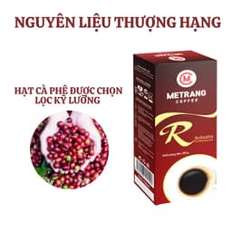 Thumbnail Cà phê Robusta (R) cafe rang xay pha phin nguyên chất - Mê Trang Hộp 250g hút chân không 3