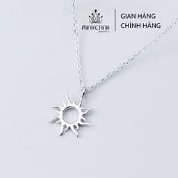 Thumbnail Dây Chuyền Bạc Ta Hình Mặt Trời - Minh Canh Jewelry 2