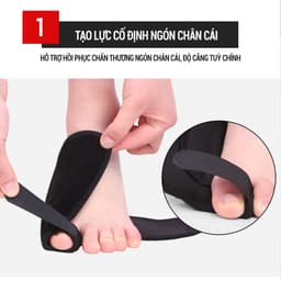 Thumbnail Nẹp bàn chân hỗ trợ định hình ngón chân cái GoodFit GF617A 3