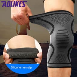 Thumbnail Đai Bó Gối Đai Bảo Vệ Khớp Đầu Gối Đàn Hồi Khi Chơi Thể Thao, Chạy Bộ, Đạp Xe, Bóng Đá Chính Hãng Aolikes AL7718 4