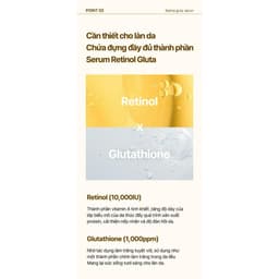 Thumbnail Bộ đôi Serum Retinol & Niacinamide Dưỡng Trắng Da Chống Lão Hóa Cao Cấp BERGAMO 4
