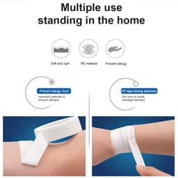 Thumbnail Băng Keo Dán Y Tế Cofoe Bằng Vải Không Dệt PE Giúp Băng Bó Vết Thương Kích Thước 1.25cm*910cm 3