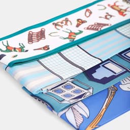 Thumbnail Khăn Lụa Thời Trang LEMINO Đa Năng, Quấn Túi, Quàng Cổ Buộc Tóc LEKT99 3