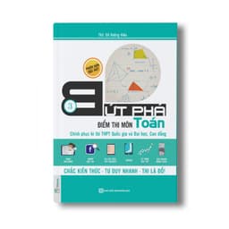 Thumbnail Sách Combo Bứt Phá THPTQG Môn Toán Trọn Bộ 3 Quyển 3