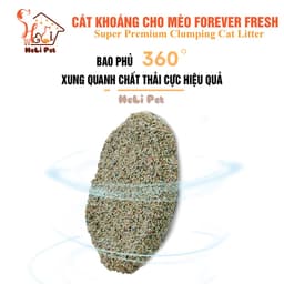 Thumbnail Cát Vệ Sinh Cao Cấp Cát Khoáng Dùng Cho Khay Vệ Sinh, Máy Vệ Sinh Cho Mèo 4Kg Siêu Vón Không Bụi HeLiPet 3