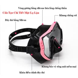 Thumbnail Bộ Mặt Nạ Lặn Kèm Ống Thở Lặn Biển Ngăn Nước Cao Cấp – Mặt Kính Cường Lực Chống Mờ Cao Cấp Chính Hãng Amalife 2