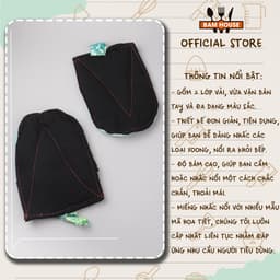Thumbnail Bộ 2 miếng nhấc nồi Bam House vải dày cao cấp MNO01 2