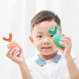 Thumbnail Bàn chải đánh răng ApiYoo C01 bằng điện họa tiết khủng long kiểu chữ U có chức năng giọng nói sạc lại được cho trẻ em 2
