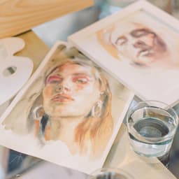 Thumbnail Set 10/20 tờ giấy vẽ màu nước SEAMIART 32k/16k 300gsm 2