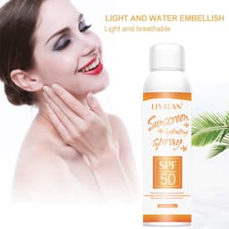 Thumbnail Xịt chống nắng LIYALAN SPF 50+ hỗ trợ cấp ẩm cho làn da 150ml 4