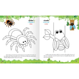 Thumbnail Sách - Colouring 365 ngày Tô màu - KHÁM PHÁ THẾ GIỚI PHÁT TRIỂN TRÍ TUỆ - Động vật hoang dã,Khủng long,Bò sát...(Tập 2) 1
