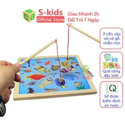 Thumbnail Đồ Chơi thông minh S-kids, Bảng Câu cá Đại Dương 2 Cần 1