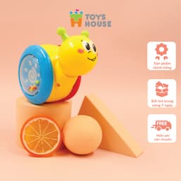 Thumbnail Đồ chơi lật đật gật gù có bánh xe cho bé hình thú dễ thương Toyshouse 008-2 Tiêu chuẩn Châu Âu EN71 3