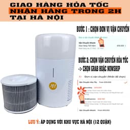 Thumbnail Máy lọc không khí Max Air MA025 và 2 màng lọc than hoạt tính Carbon chính hãng lọc sạch mùi, tiết kiệm hơn 4