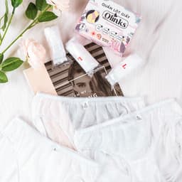 Thumbnail Hộp 10 chiếc quần lót giấy Olinks đạt chuẩn SGS Thụy Sĩ quần lót sau sinh mặc 1 lần kháng khuẩn QL135 gấp gọn 3