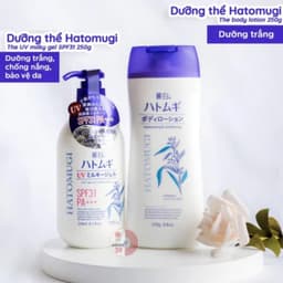 Thumbnail Sữa dưỡng thể chống nắng Reihaku Hatomugi UV Milky Gel SPF31 PA Chiết xuất hạt ý dĩ - Bahachiha 3