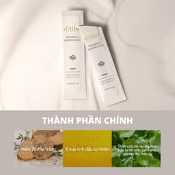 Thumbnail Mặt nạ ngủ cấp nước sáng da hộp 12 gói Waterfull Vegan Sleeping Pack 2