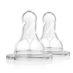 Thumbnail Hộp 2 chiếc núm ty Silicone cổ thường Level Y-Cut Dr Brown's (9m+) 2