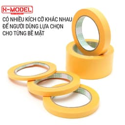 Thumbnail Băng keo che sơn (Masking tape) nhiều kích cỡ để người dùng lựa chọn XM12 X-MODEL 3