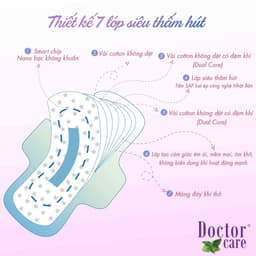 Thumbnail Băng vệ sinh thảo dược D&C Doctor Care ban ngày 24cm Combo 2 gói 3