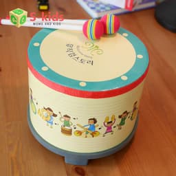 Thumbnail Đồ Chơi Gỗ S-Kids, Bộ Trống Gỗ Mặt Simili Cho Bé. 2