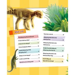 Thumbnail Sách-Kiến thức về khủng long-Cổ khủng long Mamenchisaurus dài bao nhiêu?Cơ thể khủng long chứa đầy bí mật 1