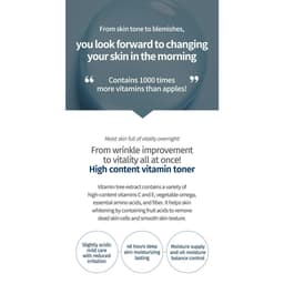 Thumbnail Toner Vitamin Bergamo 250ml Giúp Da Trắng Sáng 4
