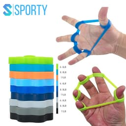 Thumbnail Bóp tập cơ tay 5 ngón tay theo cấp độ tập chất liệu bằng silicon mềm, nhỏ gọn SPORTY YGW24 2