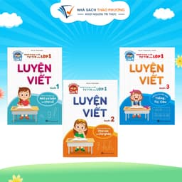 Thumbnail Sách - Luyện viết (Bộ 3 quyển lẻ) - Hành trang cho bé tự tin vào lớp 1 2