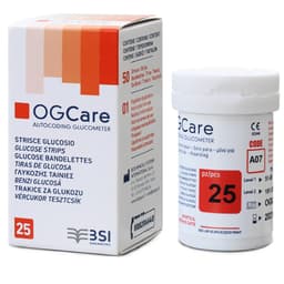 Thumbnail Que thử đường huyết OGCARE hộp 25 que date xa chính hãng - MEDICAL 4