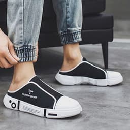 Thumbnail Dép nửa vải Baotou thời trang nam IELGY 4
