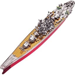 Thumbnail Đồ Chơi Mô Hình Kim Loại Lắp Ráp 3D Cao Cấp Tàu Chiến - Chiến Hạm - Tàu Sân Bay - Battleship 2