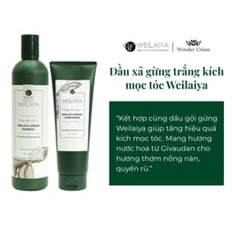 Thumbnail Dầu xả tóc thảo dược Weilaiya Ginger Conditioner gừng trắng giúp dưỡng tóc và kích thích mọc tóc 250ml 2