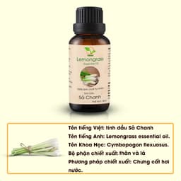 Thumbnail Tinh dầu Sả Chanh nguyên chất TAMAS, Tinh dầu thơm phòng, treo xe ôtô dùng cho đèn xông, máy khuếch tán tinh dầu. 2