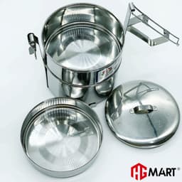 Thumbnail Cặp Lồng Inox giữ nhiệt 3 ngăn thương hiệu HG Mart 2