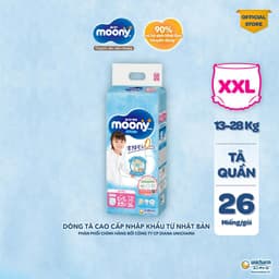 Thumbnail Tã quần cao cấp Moony Bé Gái L44/XL38/XXL26 - Nhập khẩu Nhật Bản 3