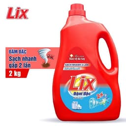 Thumbnail Combo 2 chai nước giặt Lix đậm đặc hương hoa chai 2kg làm sạch cực nhanh vết bẩn - 2C-NG201 3