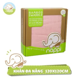 Thumbnail 02 Hộp khăn sợi tre đa năng Nappi 120x120cm 2
