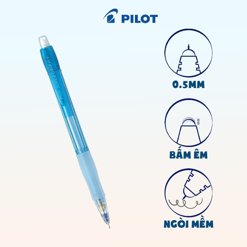 Ảnh Bút chì bấm Pilot Super Grip Neon 2