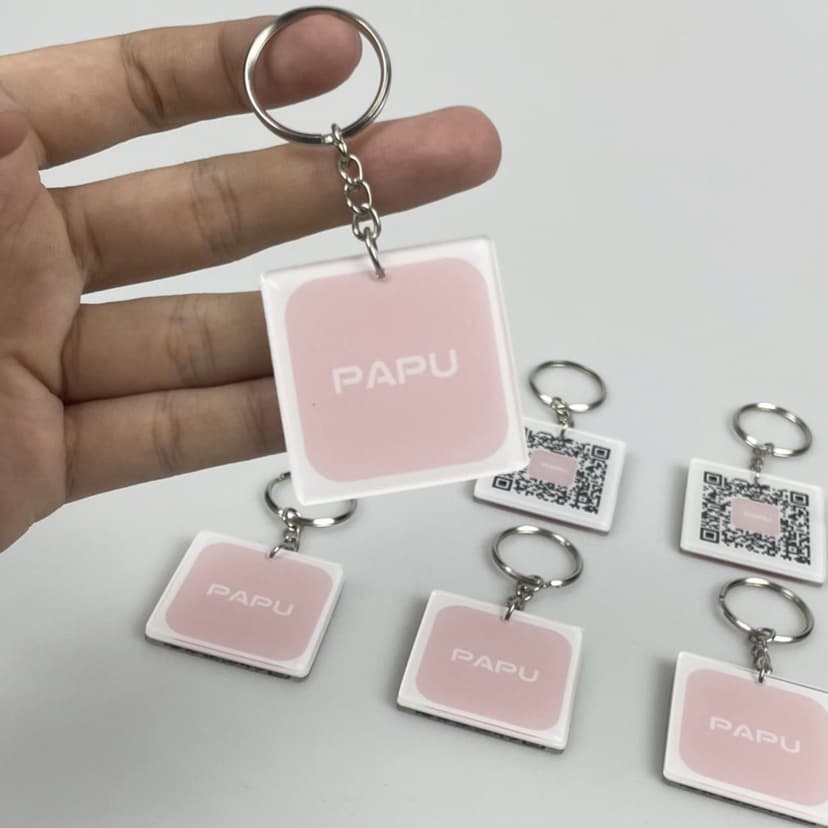 Ảnh Phụ Kiện Túi Ví Nữ, Móc Chìa Khóa PAPU MK01 2