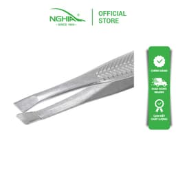 Thumbnail Nhíp Nhổ Lông Mày, Lông Mũi, Lông Nách, Tóc Bạc Inox Kềm Nghĩa N.402 - Đầu Xéo 3