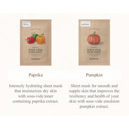 Thumbnail 10 miếng mặt nạ Sous Vide thuần chay nuôi dưỡng và dưỡng ẩm Sous Vide Sheet Mask 2