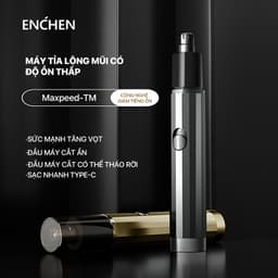 Thumbnail Máy tỉa lông mũi Enchen EN001 sạc pin Type-C đầu cạo tròn ẩn tháo rời, động cơ mạnh mẽ giảm ồn 2